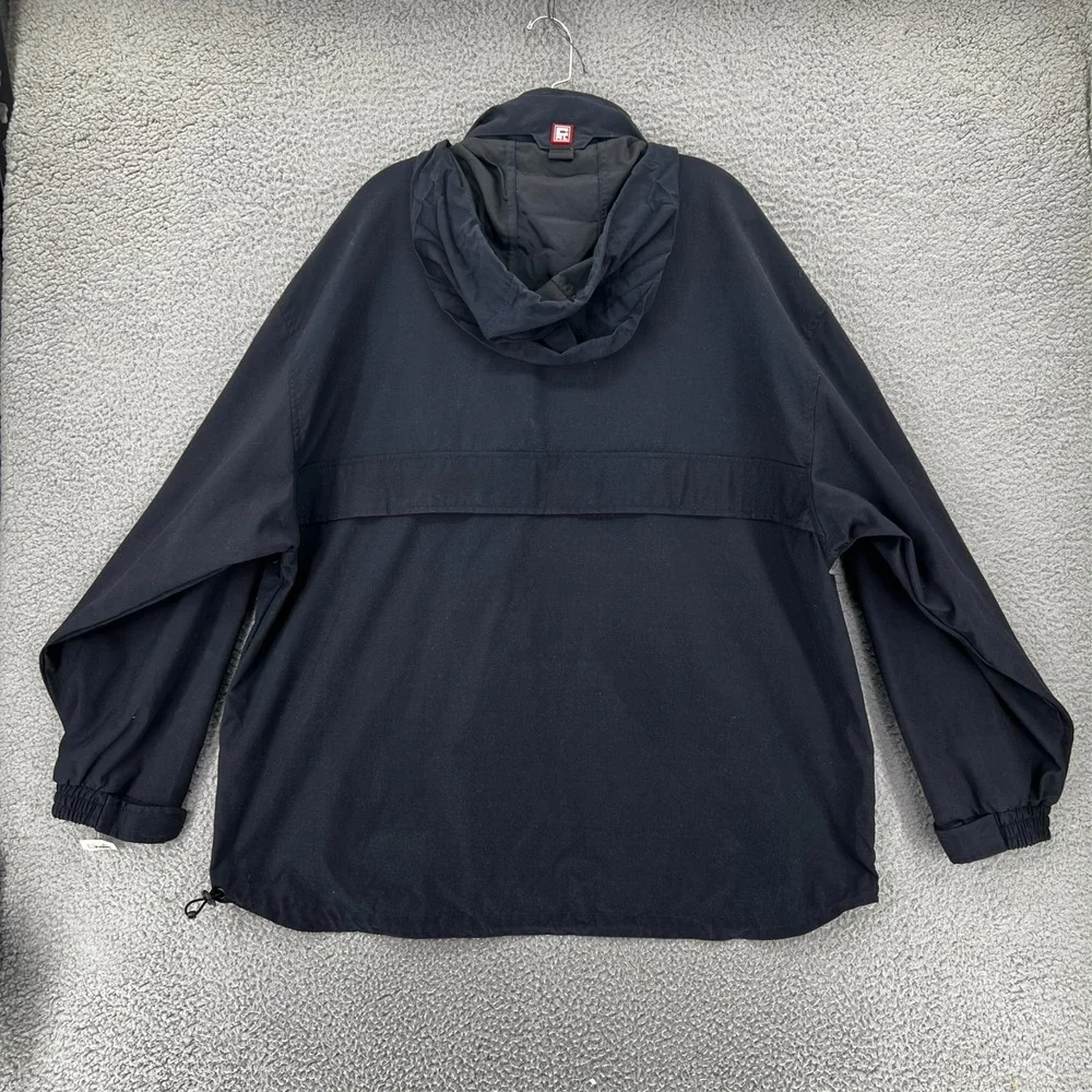 Vintage 90s CHAPS Ralph Lauren Anorak Pullover Jacket Men XL Long Sleeve Blue - Picture 2 of 15